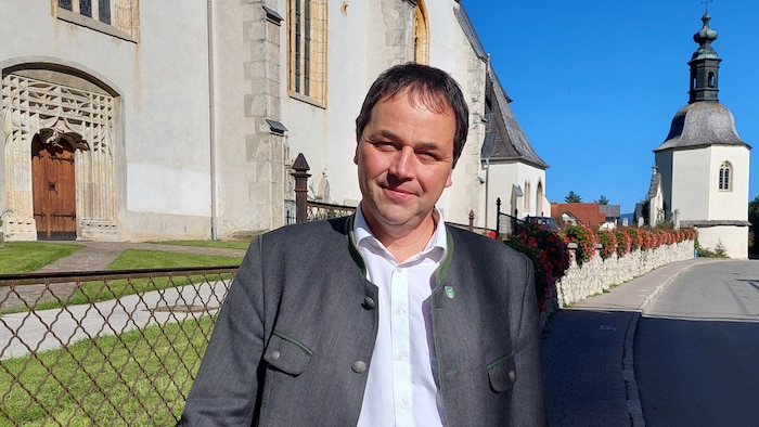 Der Aflenzer Bürgermeister Hubert Lenger