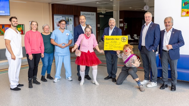 Im ELKI in Klagenfurt konnte die Stadtrichter Willi Noll, Erich Preckl, Siegi Kreuzweger und ...