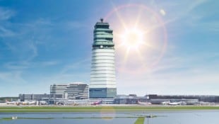 Der Flughafen Schwechat hat eine großvolumige Photovoltaikanlage.