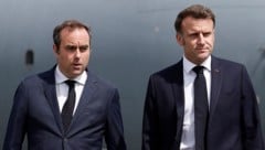 Präsident Emmanuel Macron ernannte Sébastien Lecornu innerhalb kürzester Zeit zweimal zum ...