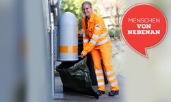Ihr Job ist hart, aber gut bezahlt: Barbara Krejci (33) ist eine von 1000 Straßenreinigern in ...