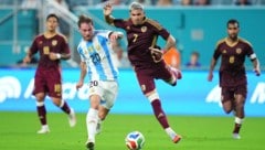 Argentinien gewann das Testspiel gegen Venezuela.