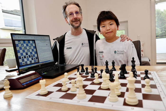 Trainer Gert Schnider: „Leon hat schon als Kindergartenkind bei Turnieren gegen drei Jahre ...