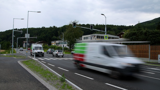 Der Verkehr rollt wieder: Weil die Ampelsteuerung nachjustiert wurde, gibt es weniger Stau
