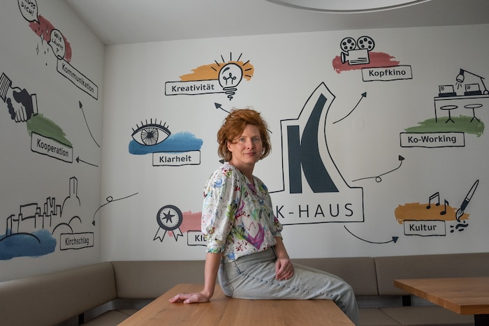 Auch für das K-Haus, dem Co-Working Space in Kirchschlag, wo Peklar-Zarka ihr Büro betreibt, ...