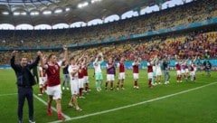 Bei der EURO 2021 feierte Österreich in der Arena Nationale in Bukarest zwei emotionale ...