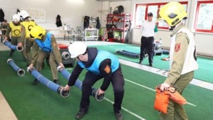 Beim Kuppelwettbewerb sind Organisation, Geschwindigkeit und Teamarbeit wichtig.