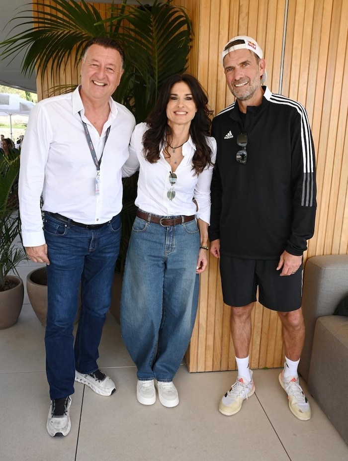 Der österreichische Turnierveranstalter Edwin Weindorfer gewann Gabriela Sabatini als ...