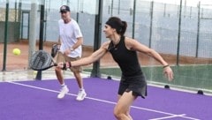 Jürgen Klopp spielte jüngst beim Padel Celebrity-Turnier des WTA-Turniers auf Mallorca mit ...
