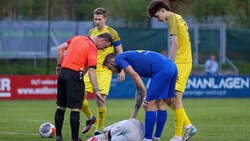 Der SAK muss in Siezenheim ohne Kürzer (blau) und Hartl bestehen