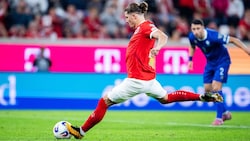 Marcel Sabitzer markierte gegen Zypern vom Elfmeterpunkt den 1500. Länderspieltreffer ...