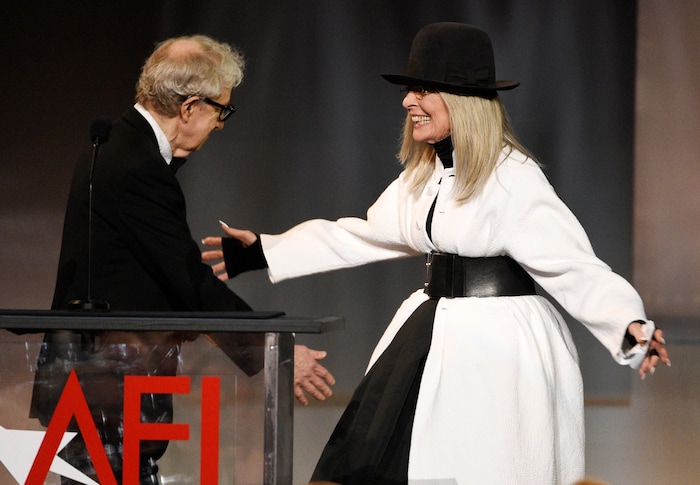 Woody Allen und Diane Keaton im Jahr 2017.