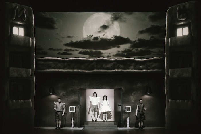 László Branko Breiding, Mario Lopatta, Luiza Monteiro, Anna Klimovitskaya in „Die Tragödie von ...