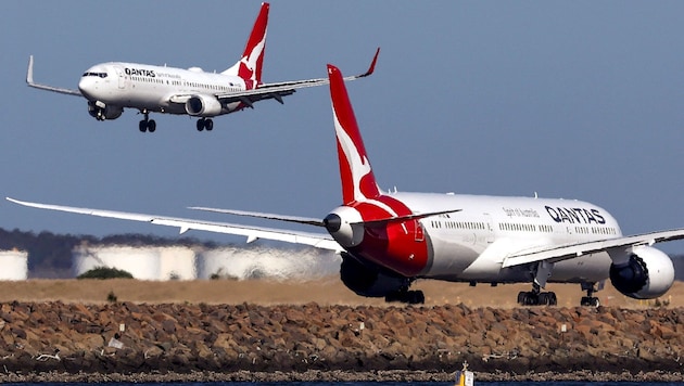 Qantas Airways Limited ist die nationale Fluggesellschaft Australiens.
