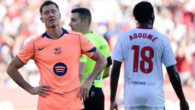 Robert Lewandowski muss den FC Barcelona offenbar nach der Saison verlassen.