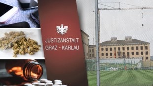 Von Cannabis bis zum Handy – ein Schmuggel-Skandal erschüttert die Grazer Karlau.