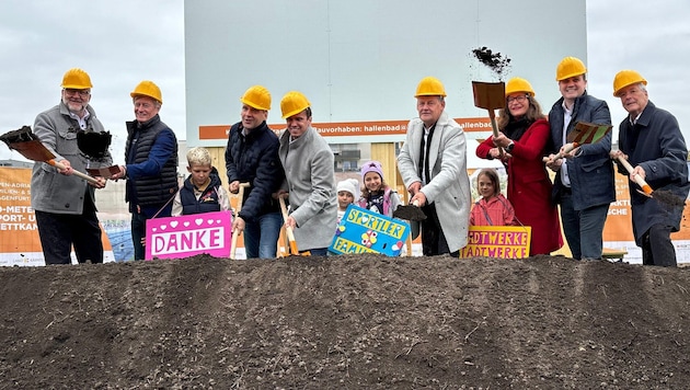 Der Spatenstich war nur Show, Baustart ist erst im Frühjahr: FPÖ und ÖVP fehlten.