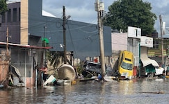 In Mexiko herrscht aktuell Dauerregen.