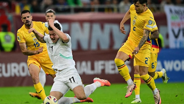 Michael Gregoritsch und Co. taten sich gegen die Rumänen schwer.