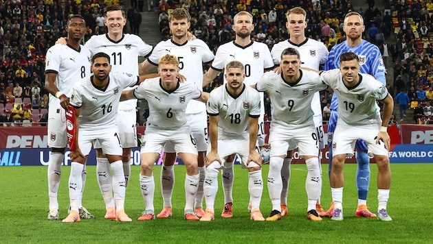 Österreichs Startelf im WM-Quali-Spiel gegen Rumänien.