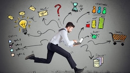 Zeitdruck und Reizüberflutung führen zu Überlastung.