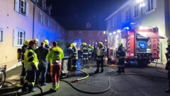 Die Freiwilligen Feuerwehren Bad Radkersburg, Altneudörfl, Zelting und Goritz rückten aus 