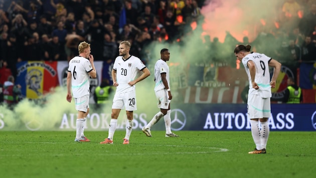 Österreich musste sich in Rumänien geschlagen geben.