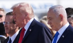 Premier Benjamin Netanyahu und Präsident Donald Trump treffen sich zum bereits siebenten Mal ...