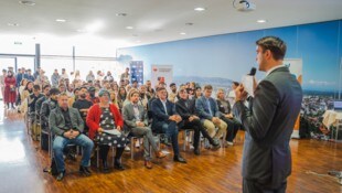 Das Interesse an der Karriereplattform war groß.