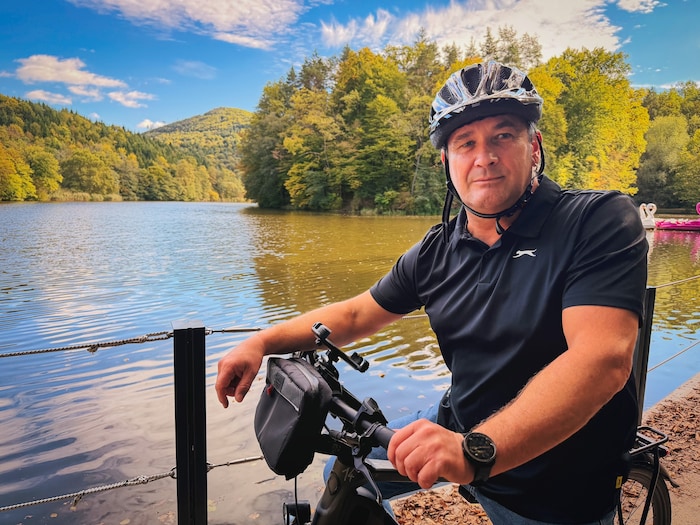 Thals Ortschef Matthias Brunner ist selbst ein begeisterter Radfahrer.