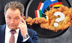 Laut Aushang in einer der Kantinen des Landwirtschaftsministeriums kommt nur ein kleiner Teil ...