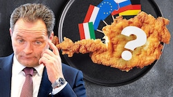 Laut Aushang in einer der Kantinen des Landwirtschaftsministeriums kommt nur ein kleiner Teil ...