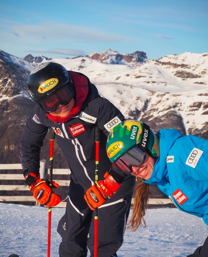 Julia Scheib (l.) und Victoria Olivier freuen sich auf die neue Saison.