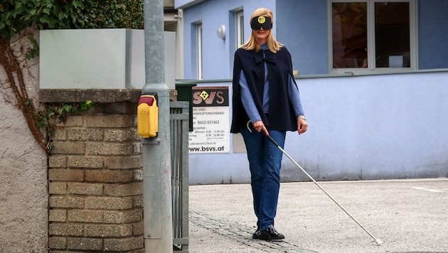 „Krone“-Redakteurin Heidi Geyer hat es ausprobiert. Ob sie sich über die Ampel traut?