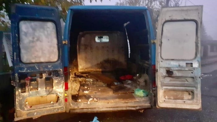 Ein ähnlicher Unfall ereignete sich in Horitschon – ein Schlepper krachte gegen einen Zaun.