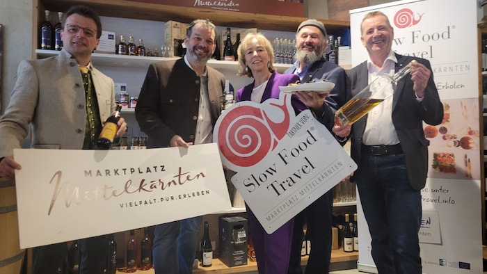 Slow Food mit Niki Riegler sorgt für geschmackvolle Gerichte.