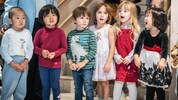 Kinder des ISTA Kindergartens gaben – passend zur Jahreszeit – Lieder über den Herbst zum ...