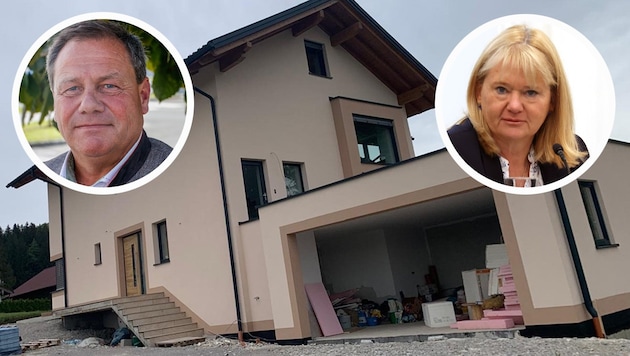 Der Schwarzbau von Thomas Ließ macht jetzt auch Daniela Rosenegger juristische Sorgen.