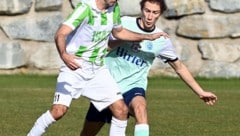 Volker Seiler (li.) netzte für Feffernitz in letzter Sekunde ein.