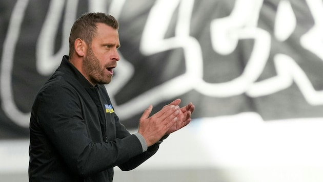 Sturm-Coach Jürgen Säumel