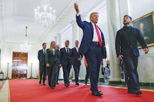 Der ukrainische Staatschef reist erneut nach Washington zu US-Präsident Donald Trump.