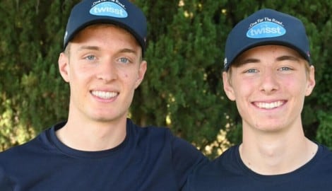 Charlie und Oscar Wurz