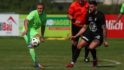 Thalgaus Stano Lazovic (re.) glänzt auf ungewohnter Position.