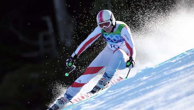 Andrea Fischbacher raste 2010 in Vancouver zu Olympia-Gold.
