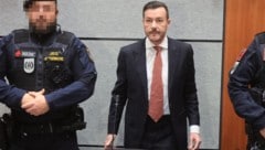 Milliardenpleitier Rene Benko beim Prozess in Innsbruck