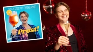 Schlagersänger Vincent Gross mit neuem Album „Prost!“. 
