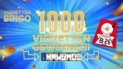 Holen Sie sich eine von 1000 feuerroten Pkw-Vignetten!