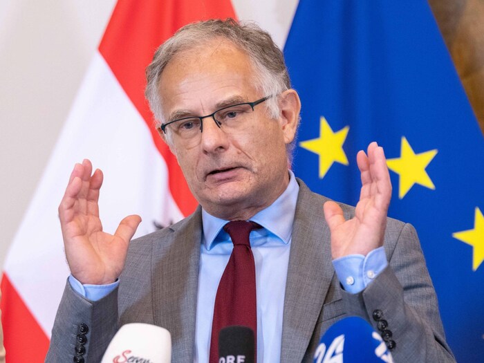 Finanzminister Marterbauer rechnet mit der FPÖ ab.