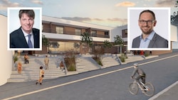 7,1 Millionen Euro kostet der Bau des neuen Gemeindezentrums der Gemeinde. „Geld, das sich die ...