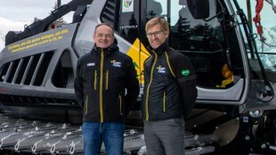 Peter Weichbold (rechts) wird Nachfolger von Georg Bliem. 